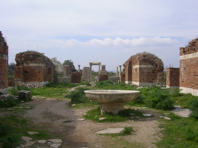 Resti di basilica paleocristiana a Efeso
