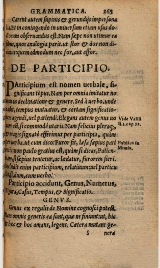 Melantone, Grammatica Latina, Coloniae 1569