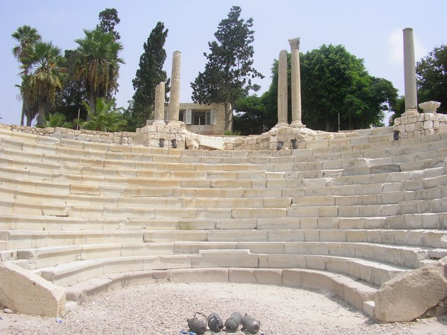Il teatro greco di Alessandria d'Egitto