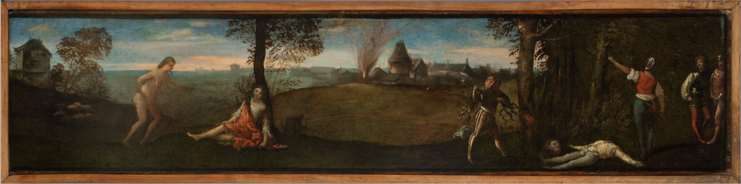 Tiziano Vecellio. Il mito di Erisittone.
