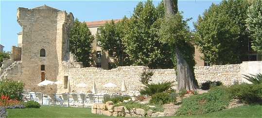 Resti di bastione romano a Aix-en-Provence