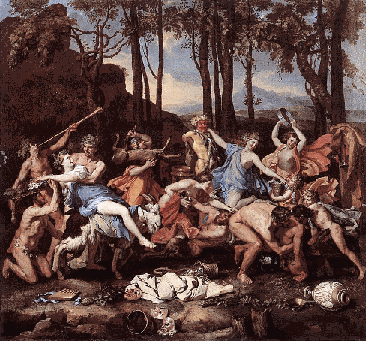 N. Poussin, Trionfo di Pan (Londra, National Gallery)