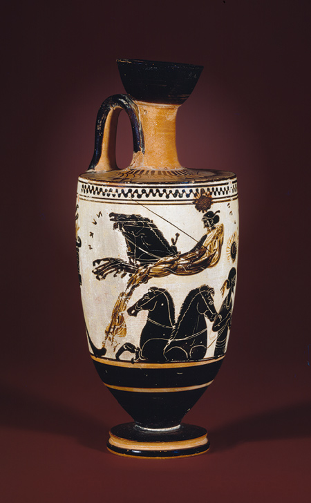 lekythos con "Notte ed Eos" (New York, Metropolitan Museum)