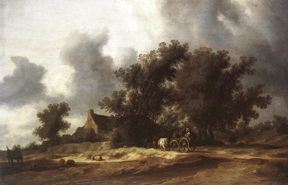 S. van Ruysdael, Dopo la pioggia (1631)