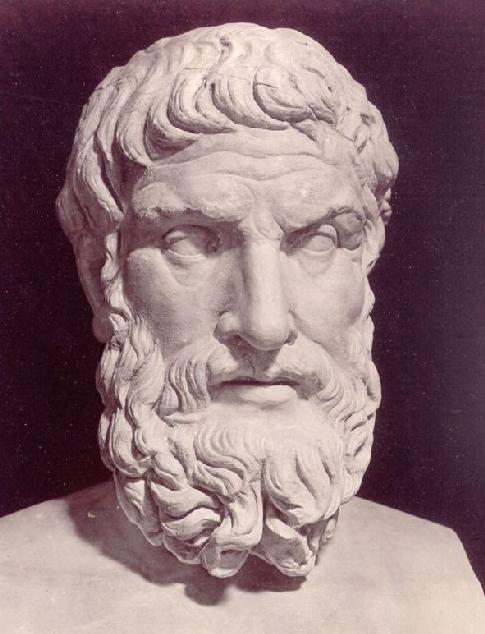 Busto di Epicuro (Pergamon Museum, Berlino)